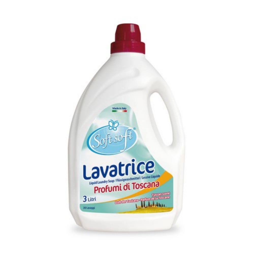 Detersivo per lavatrice SOFT SOFT  profumo di toscana 3000 ml