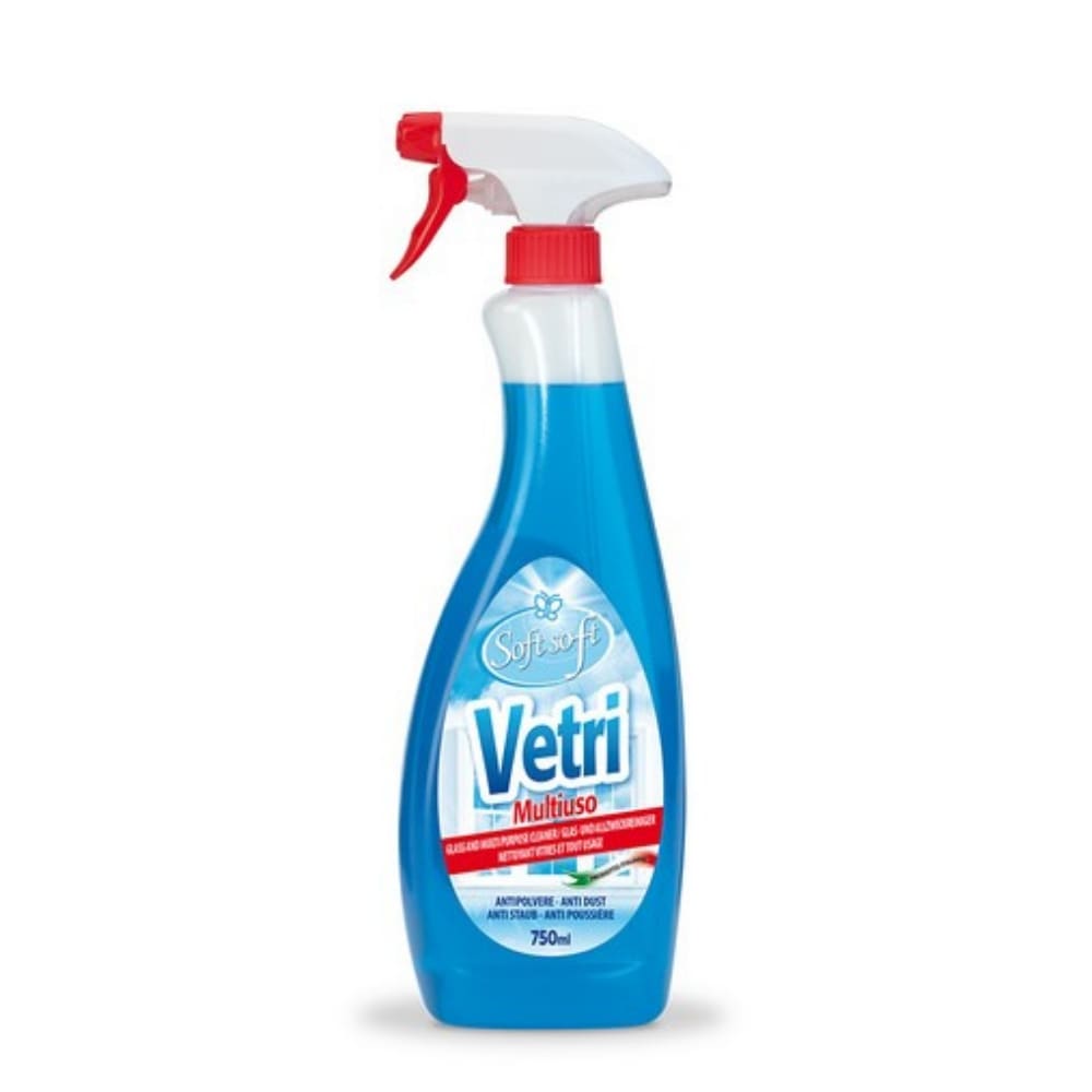 Detergente per vetri multiuso spray SOFT SOFT 750 ml