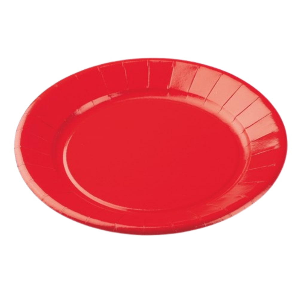 Piatti per dessert in carta SOFT SOFT 18 cm rosso 10 pz