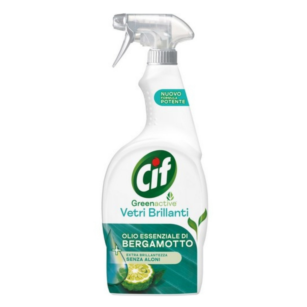 Vetri brillanti CIF con bergamotto 650 ml