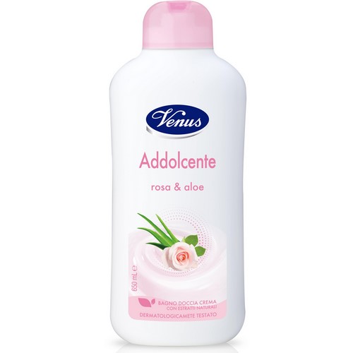 Bagnoschiuma VENUS rosa e aloe 650 ml