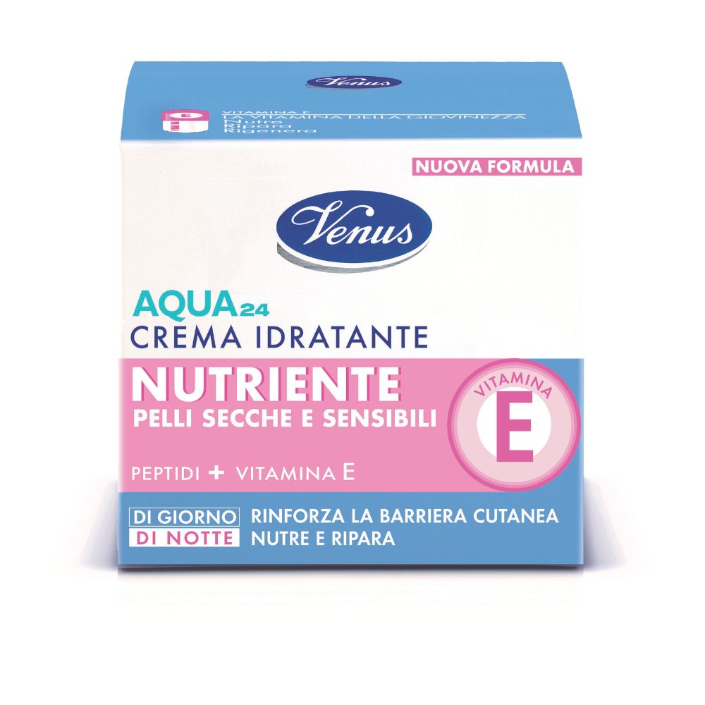 Crema viso nutriente VENUS pelli secche e sensibili 50 ml