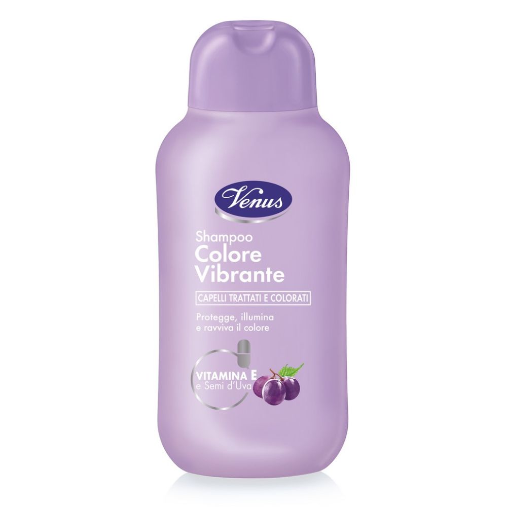 Shampoo colore vibrante VENUS  capelli trattati e colorati 250 ml