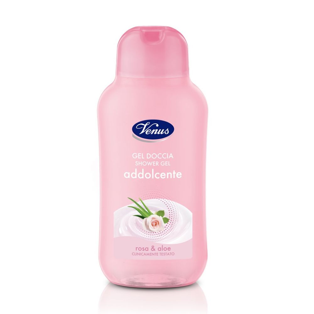 Docciaschiuma VENUS rosa e aloe 300 ml