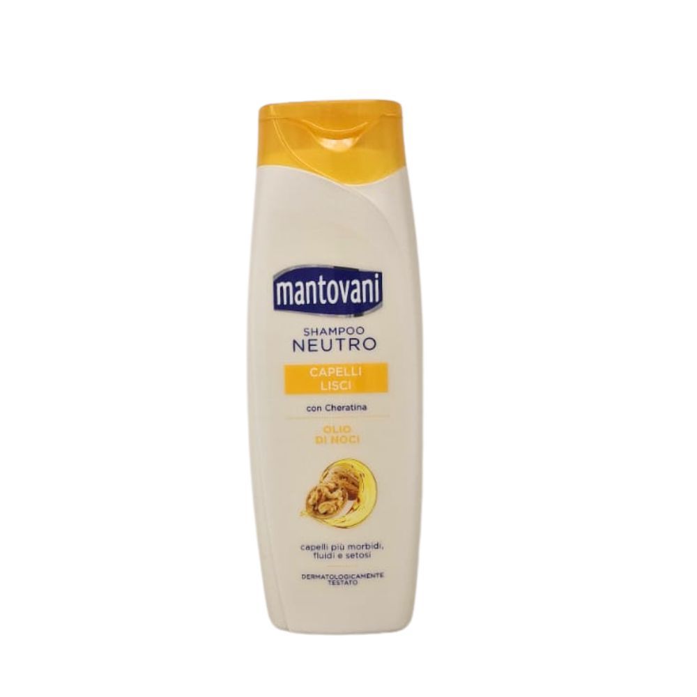 Shampoo MANTOVANI capelli lisci 400 ml