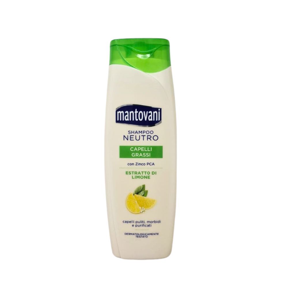 Shampoo MANTOVANI capelli grassi 400 ml