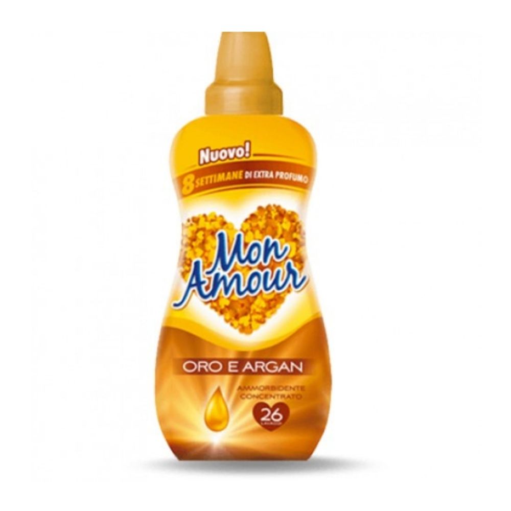 Ammorbidente concentrato MON AMOUR Oro e Argan 650 ml