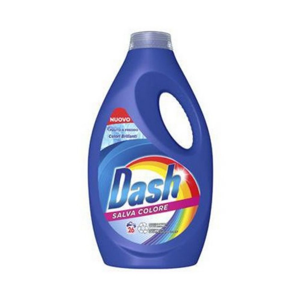 Detersivo liquido DASH salvacolore 26 lavaggi 1300 ml