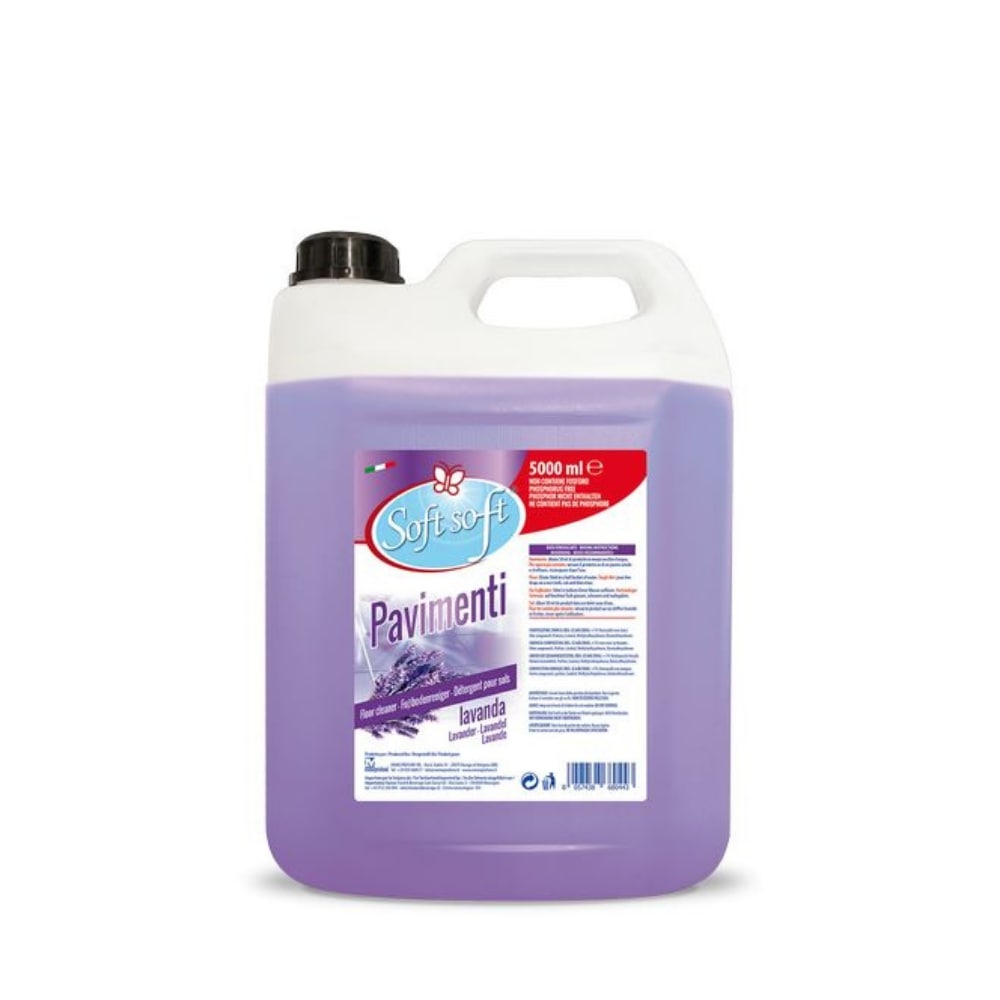 Detergente Pavimenti in tanica Lavanda SOFT SOFT 5000 ml