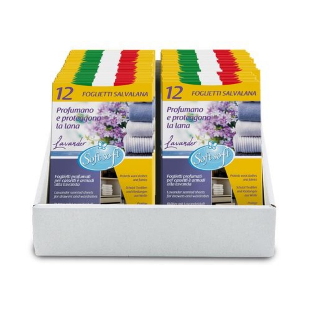 Bustine proteggi lana SOFT SOFT Lavanda, 12 pz