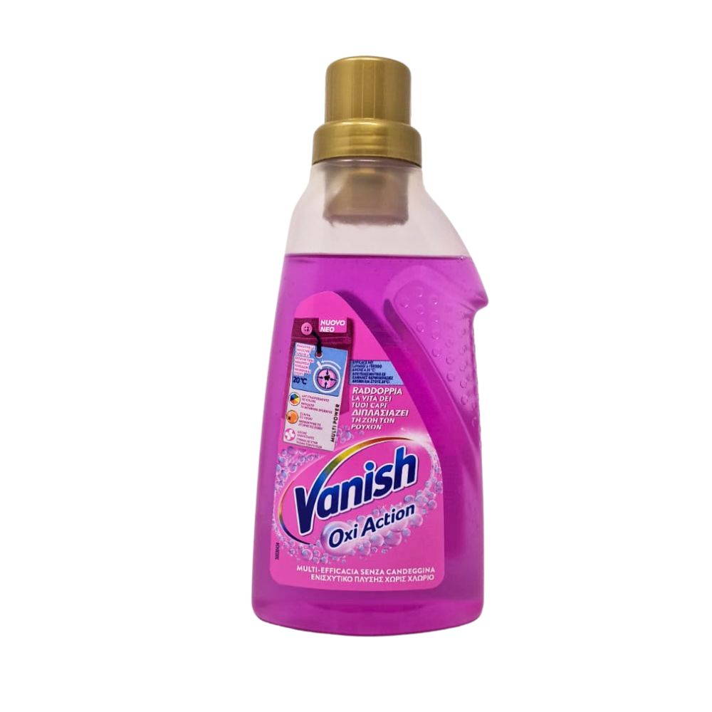 Smacchiatore in gel VANISH rosa 750 ml