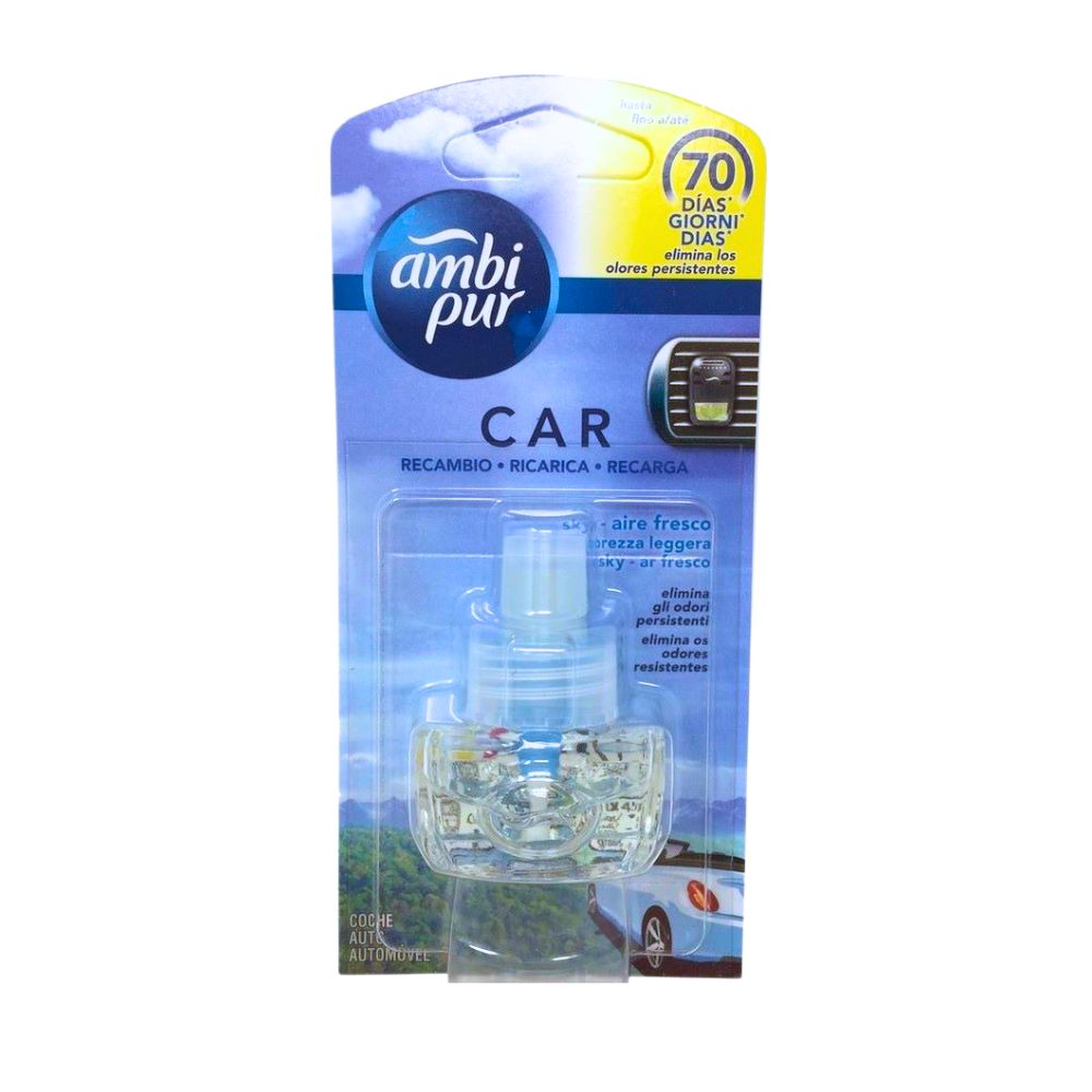 Ricarica deodorante AMBI PUR CAR sky 7 ml