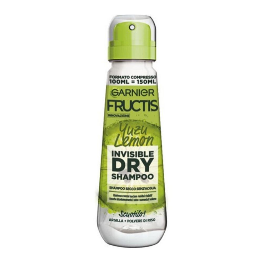 Shampoo secco Invisible Dry FRUCTIS Yuzu Lemon 100 ml