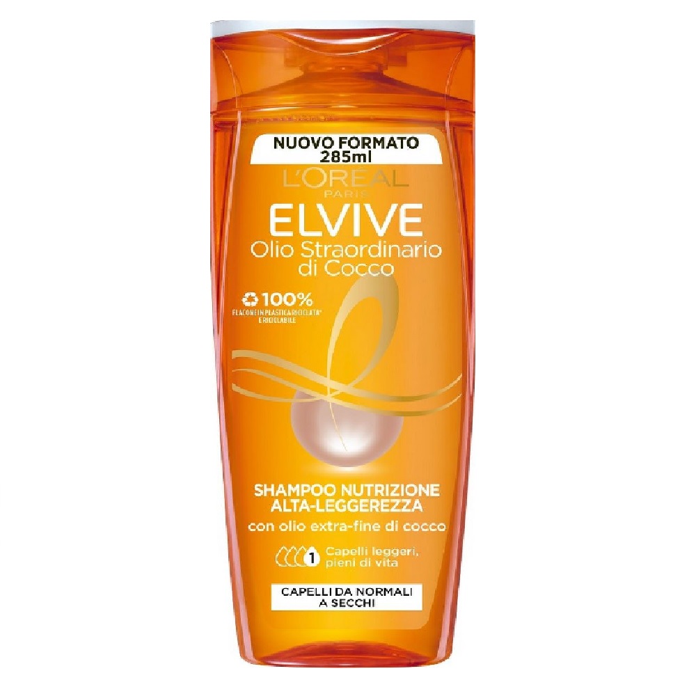 Shampoo ELVIVE Olio di cocco 285 ml