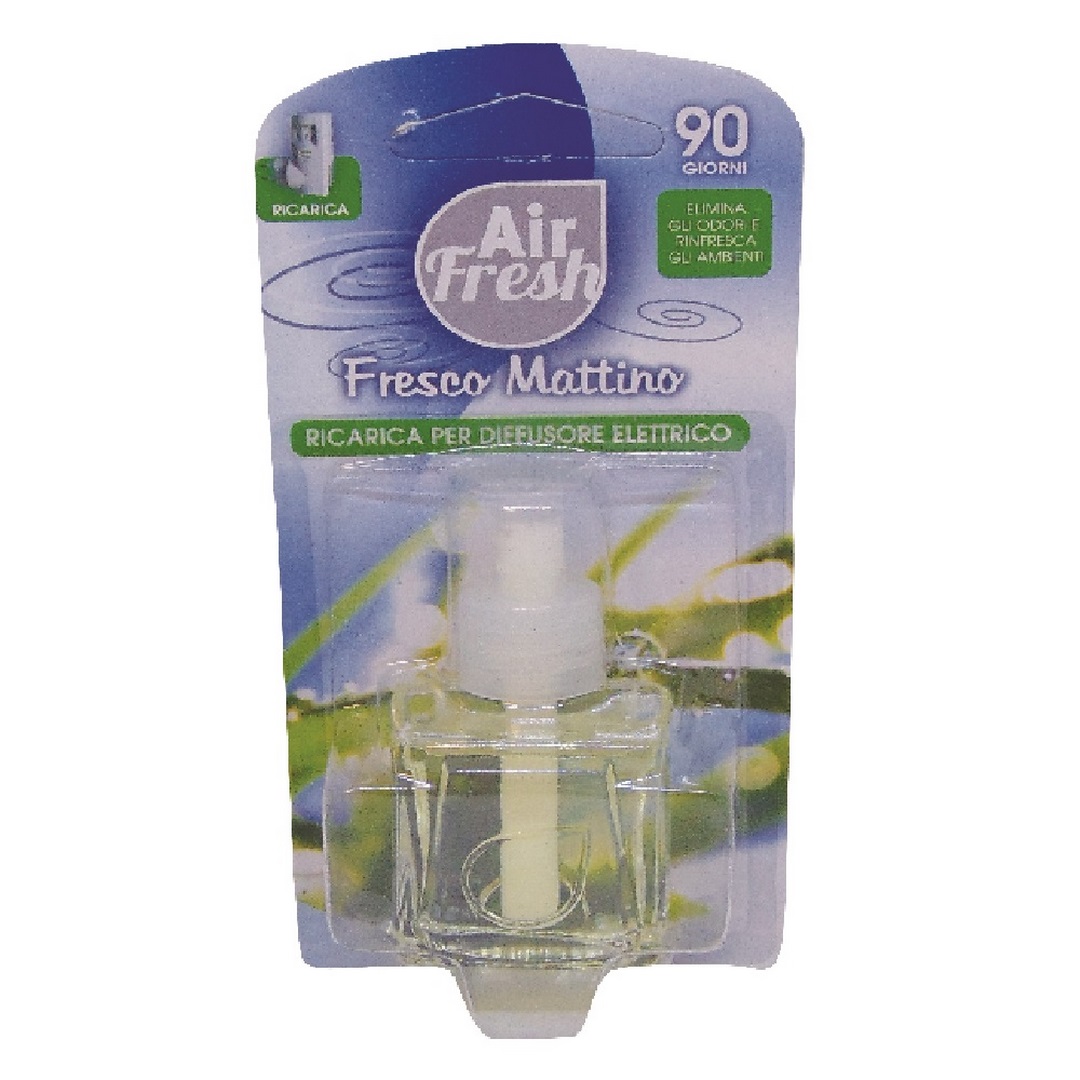 Ricarica per diffusore elettrico con spina AIR FRESH fresco mattino 30 ml