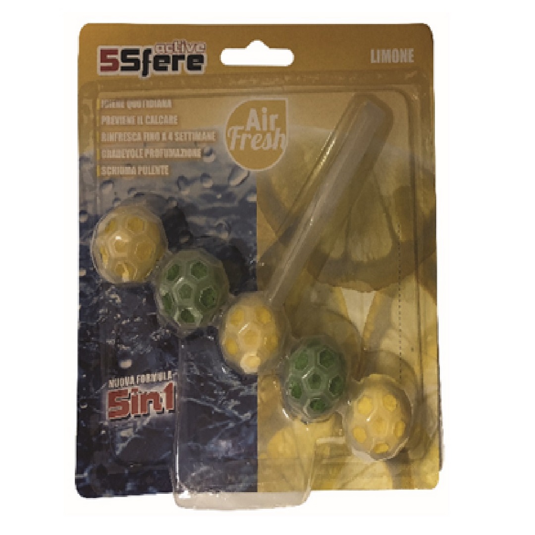 Sfere WC AIR FRESH limone 50 gr