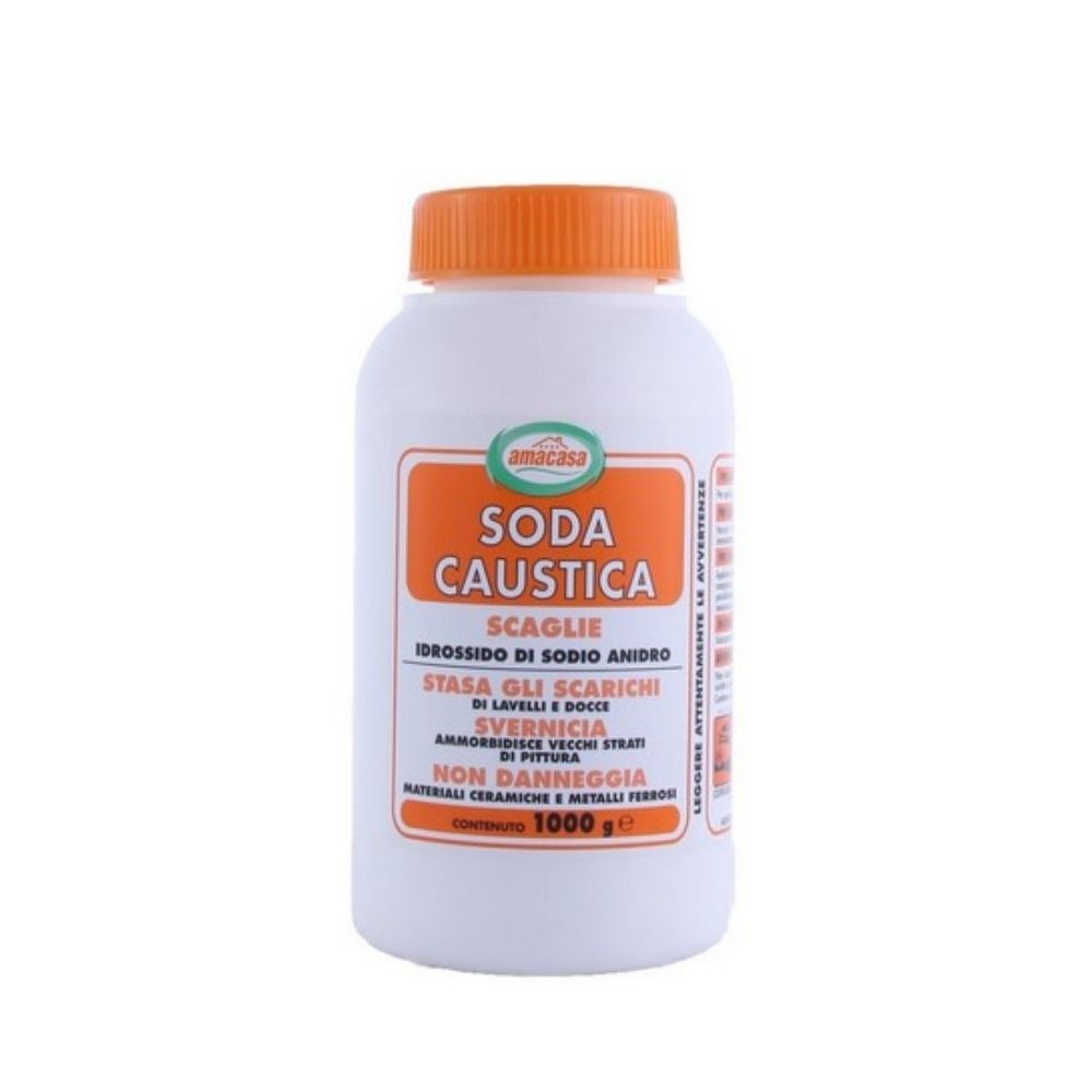 Soda caustica in scaglie AMACASA 1 kg