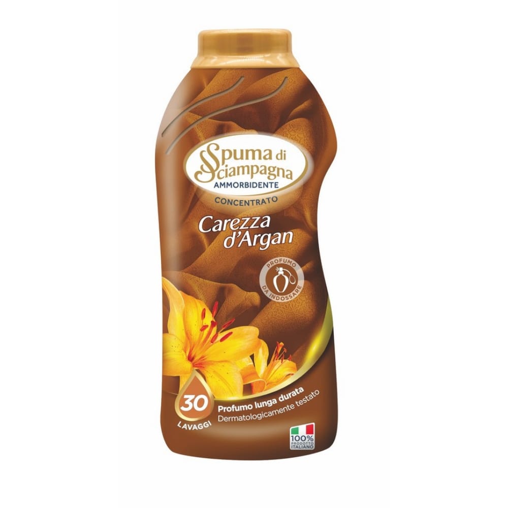 Ammorbidente concentrato SPUMA DI SCIAMPAGNA Carezza d'Argan  600 ml