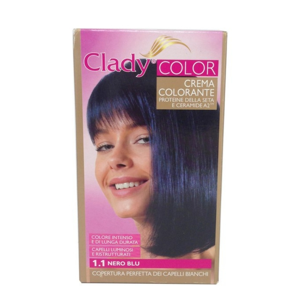 Crema colorante CLADY N. 1.1 nero blu