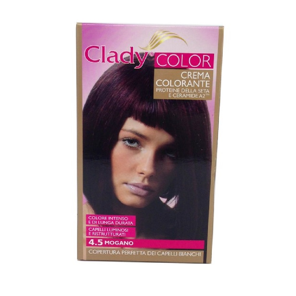 Crema colorante CLADY N. 4.5 mogano