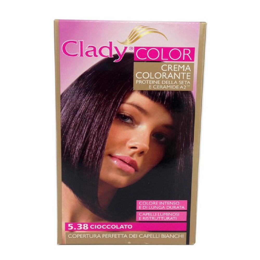 Crema colorante CLADY N. 5.38 cioccolato