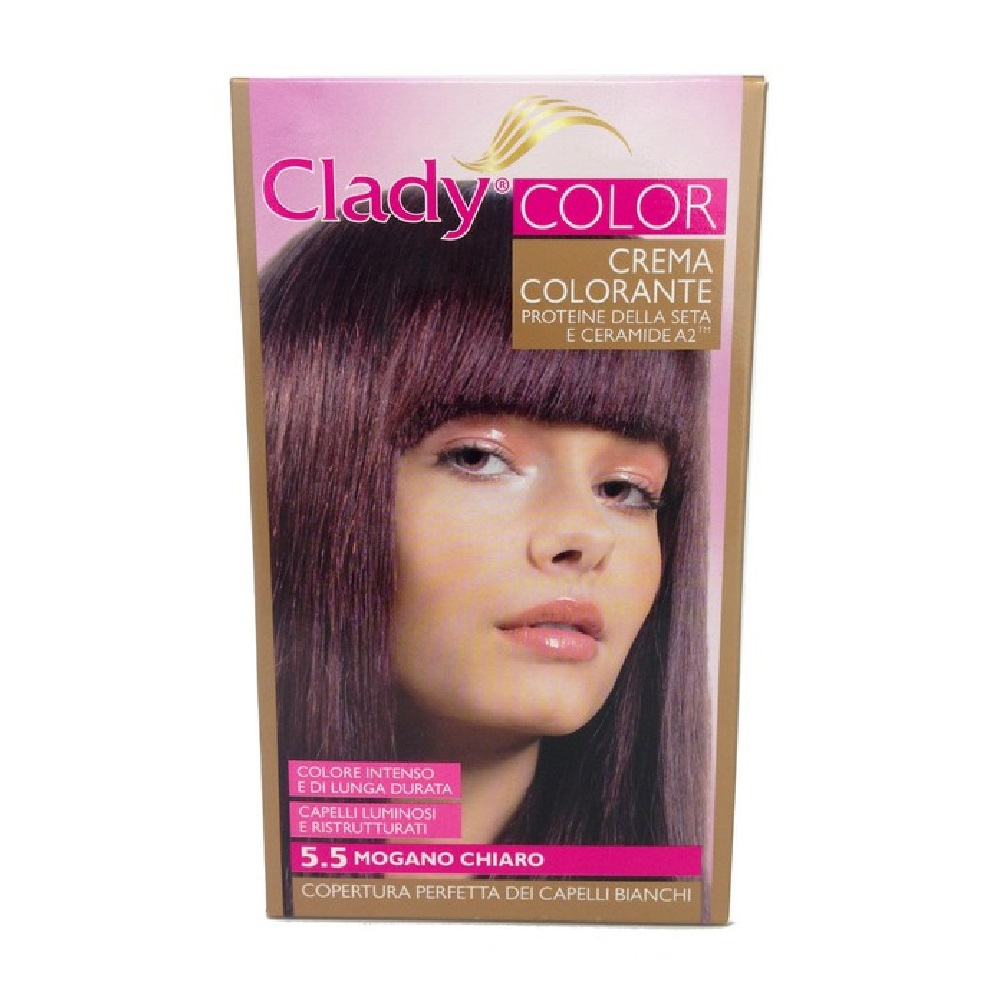 Crema colorante CLADY N. 5.5 mogano viola