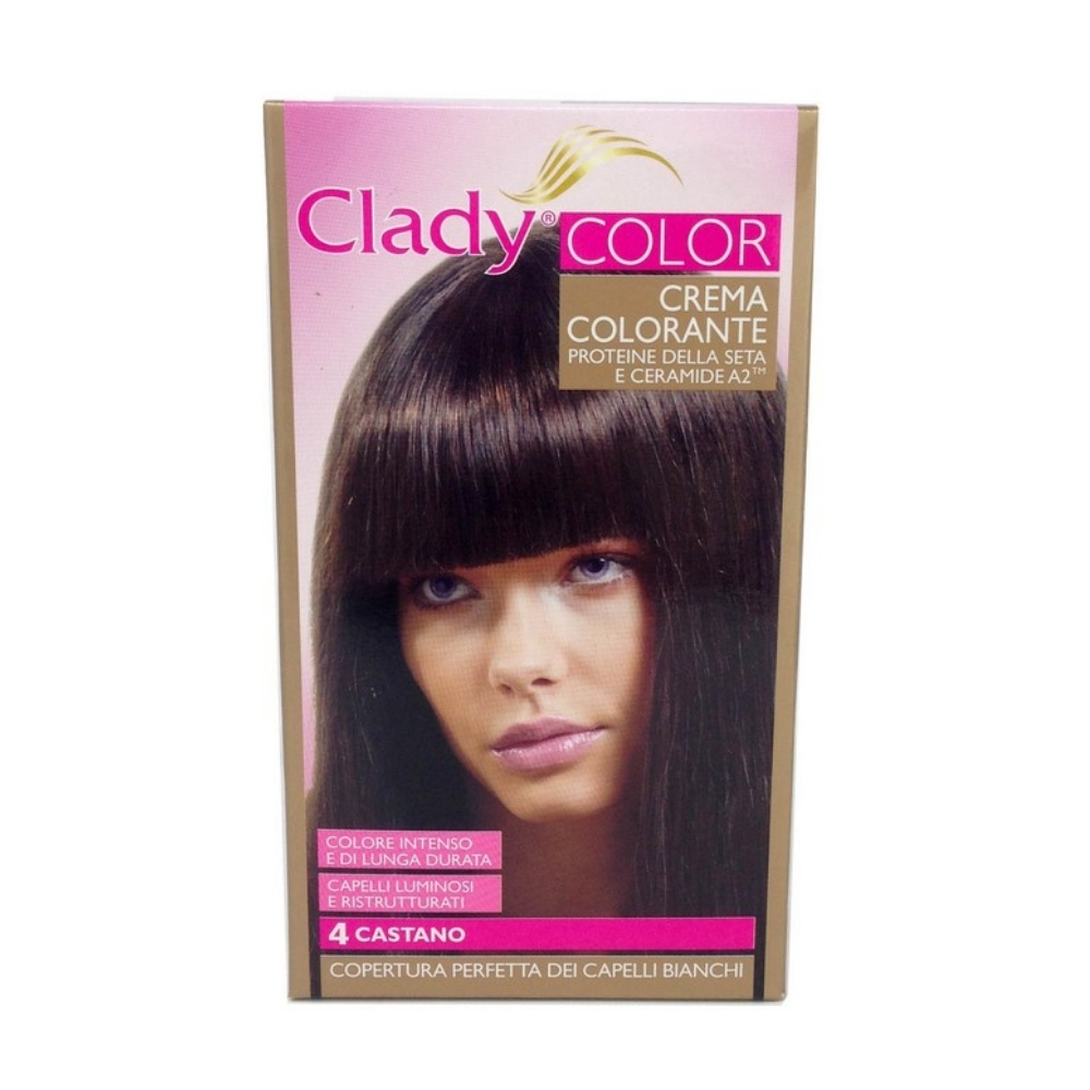 Crema colorante CLADY N. 4 castano naturale