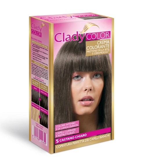 Crema colorante CLADY N. 5 castano naturale chiaro