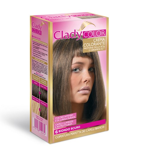 Crema colorante CLADY N. 6 biondo naturale scuro