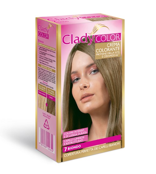 Crema colorante CLADY N. 7 biondo naturale