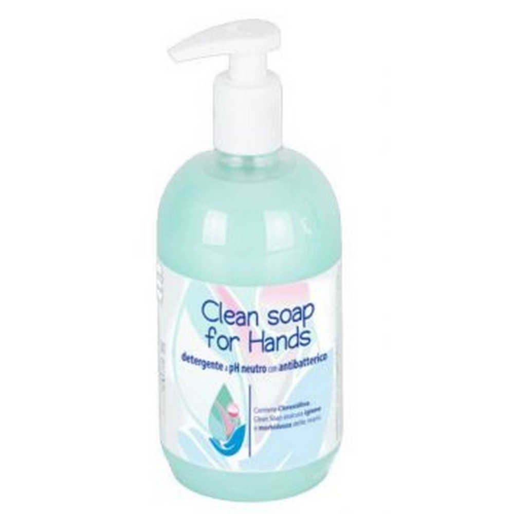 Sapone mani Clean Soap con antibatterico 500 ml