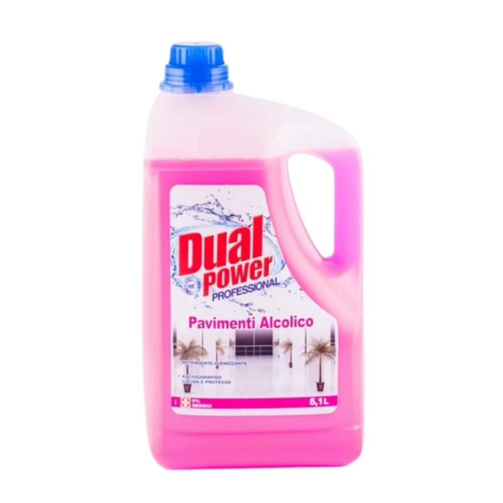 Detergente Pavimenti Asciuga Rapido DUAL POWER 5100 ml