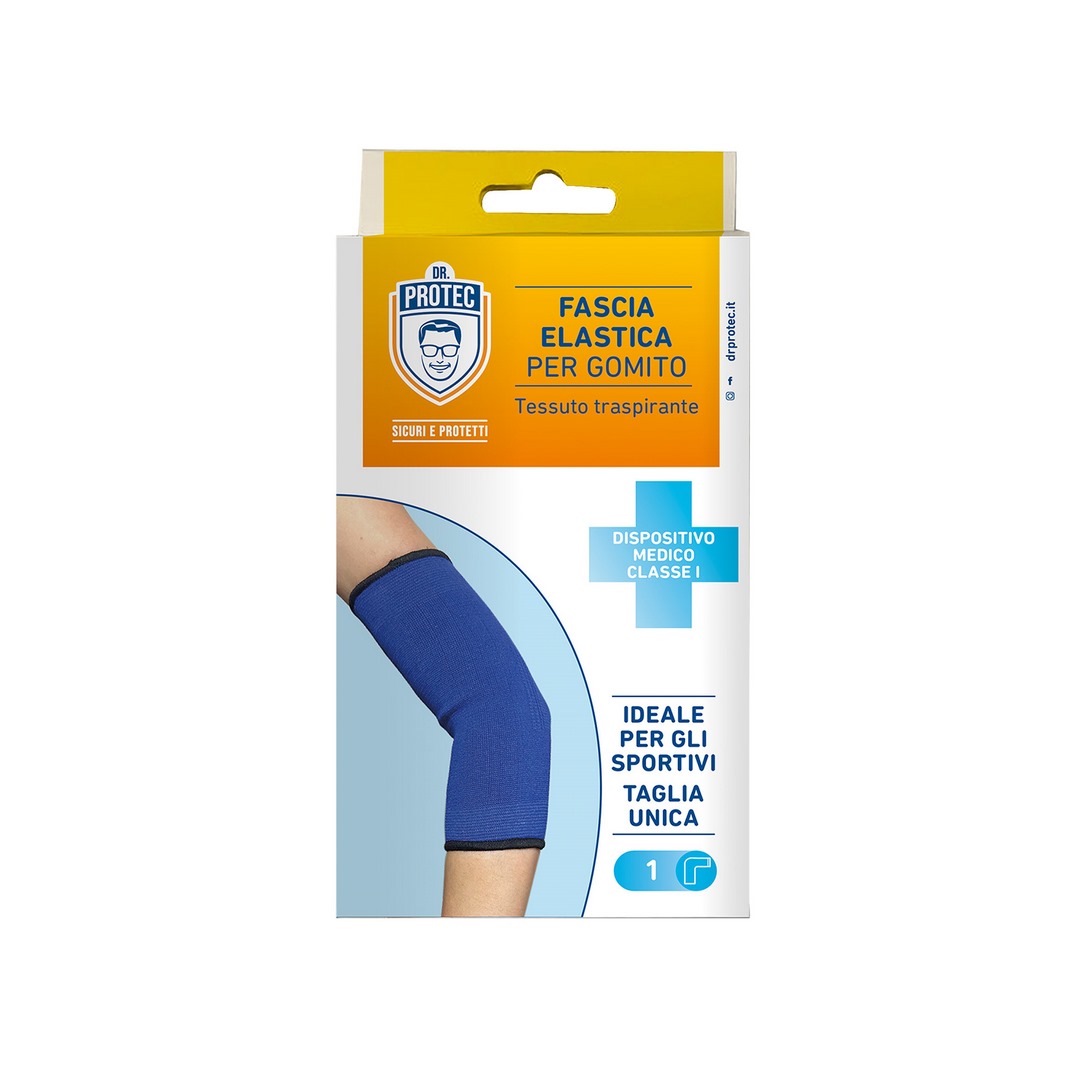 Fascia elastica DR PROTEC per gomito 1 pz