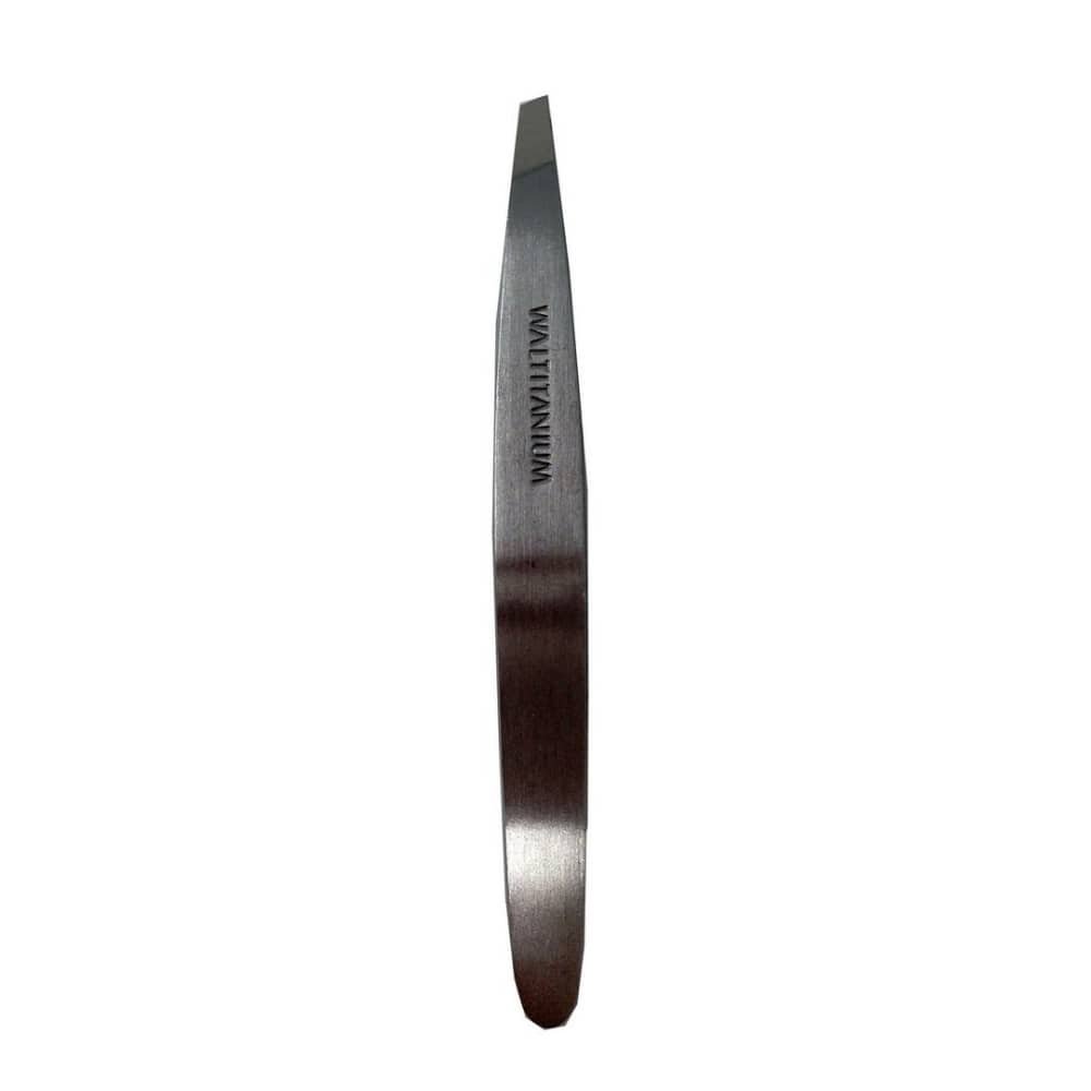 Pinzetta WAL Titanium Extra Lux con punta obliqua