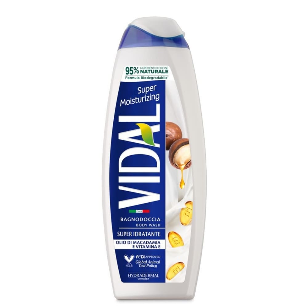 Bagnodoccia VIDAL Olio di Macadamia e Vitamina E 500 ml