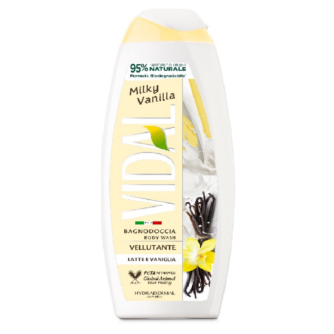 Bagnoschiuma VIDAL milky vanilla 500 ml