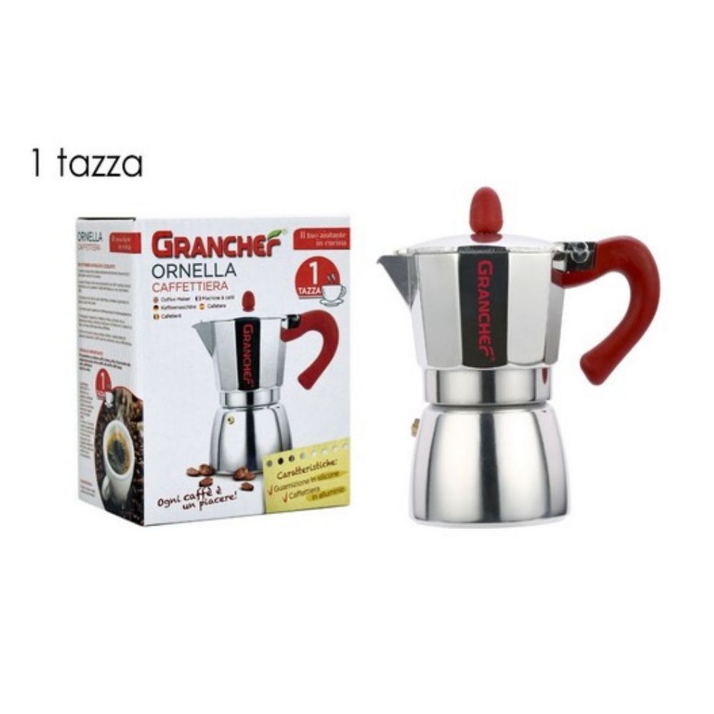 Caffettiera Granchef Ornella capienza 1 tazzina