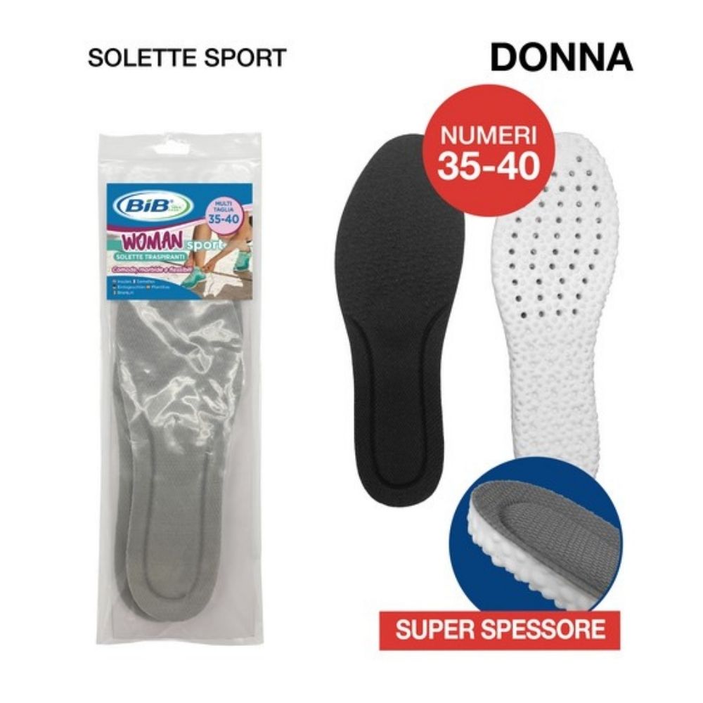 Solette sportive con super spessore da Donna, n.35-40