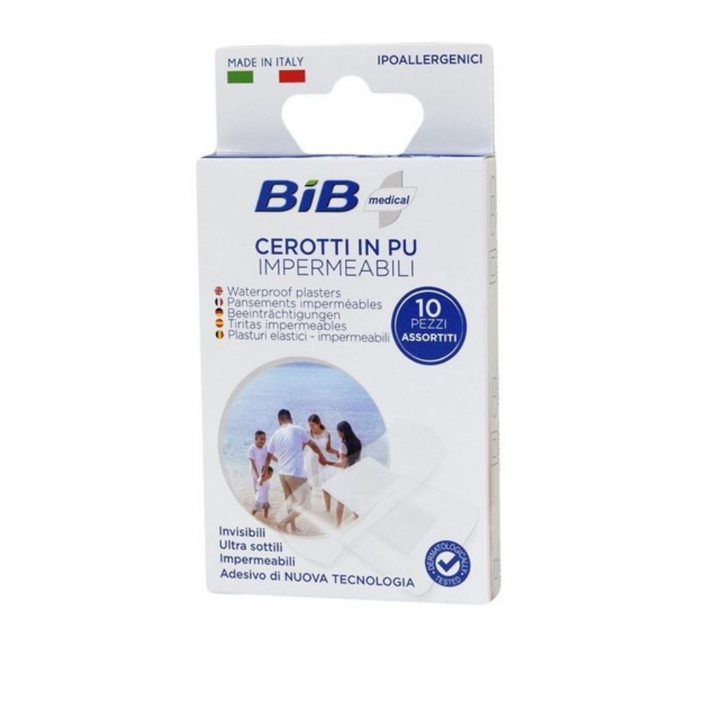 Cerotti in PU impermeabili. 10 pz, 2 formati