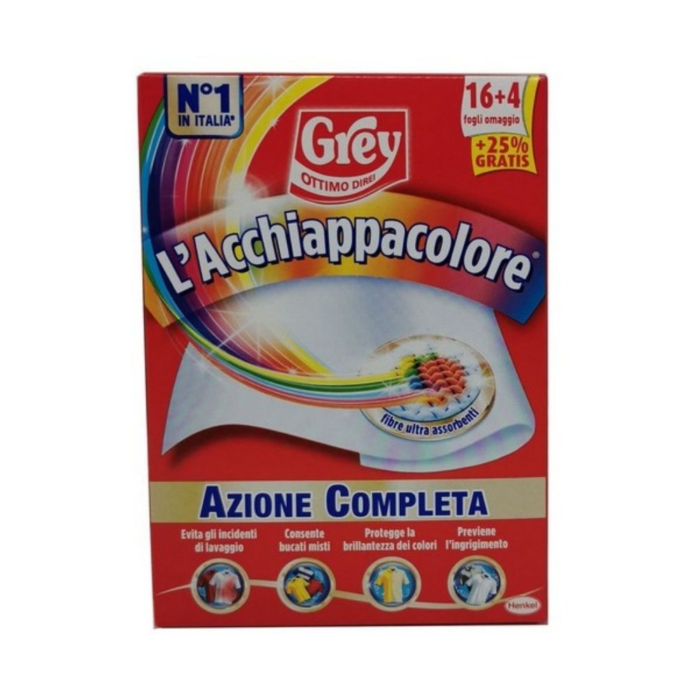 Acchiappacolore Grey 20 fogli