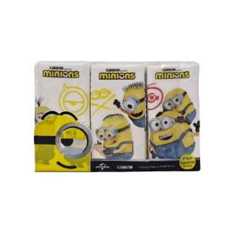 Fazzoletti decorati per bambini Minions 6 pz