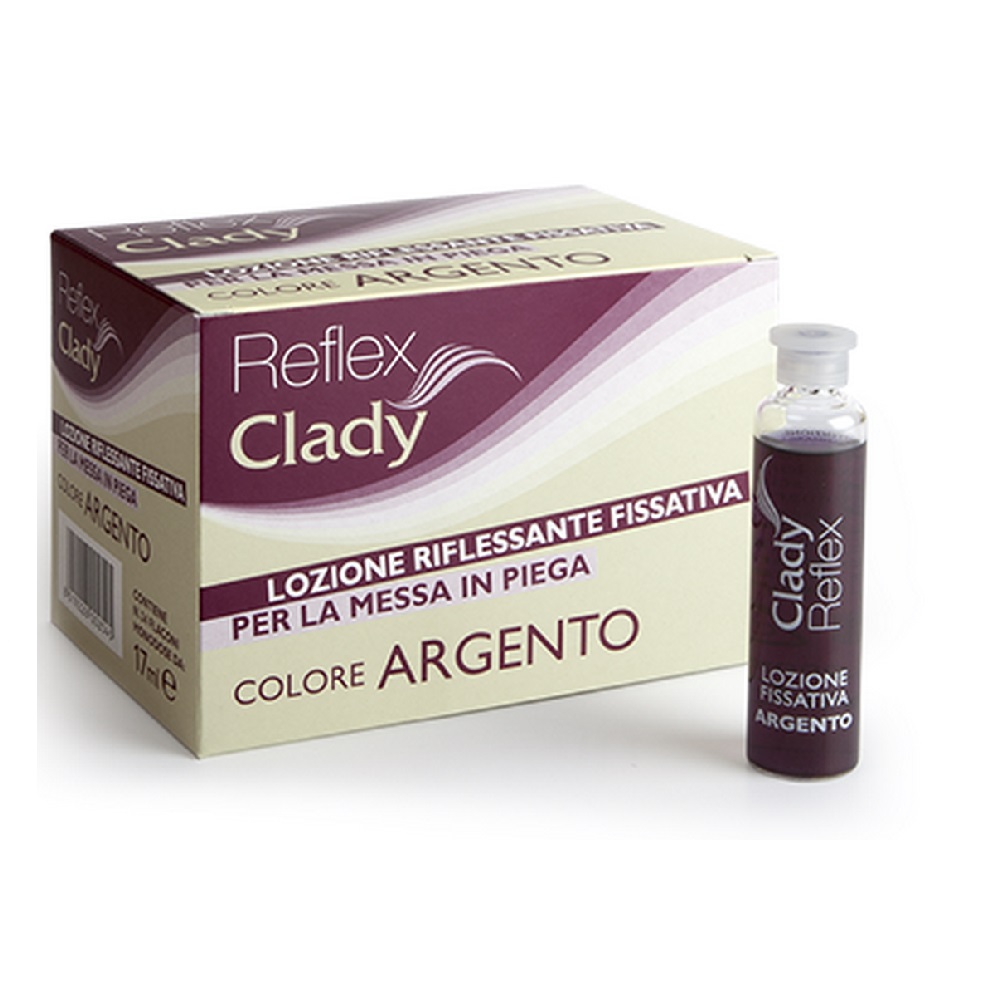 Lozione riflessante fissativa CLADY argento 17 ml