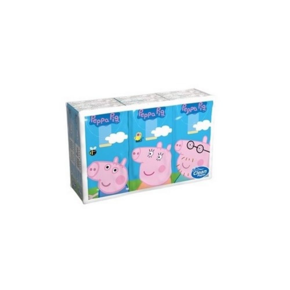 Fazzoletti decorati per bambini Peppa Pig 6 pz