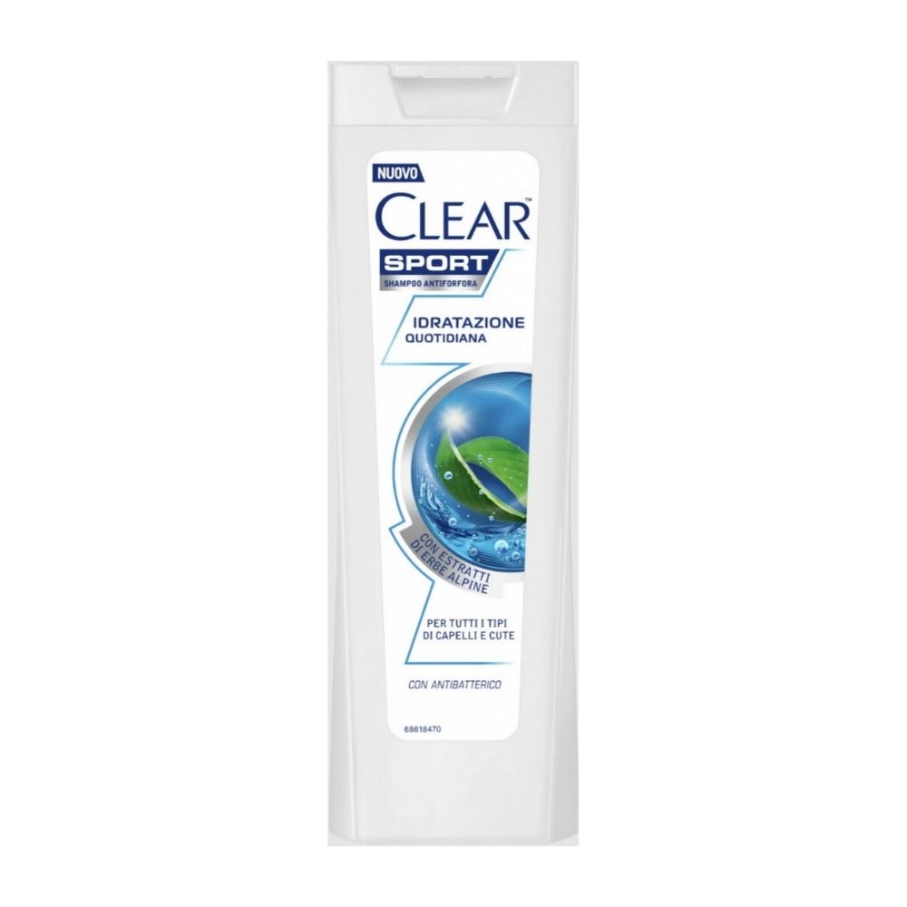 Shampoo CLEAR Sport riequilibrante 225 ml