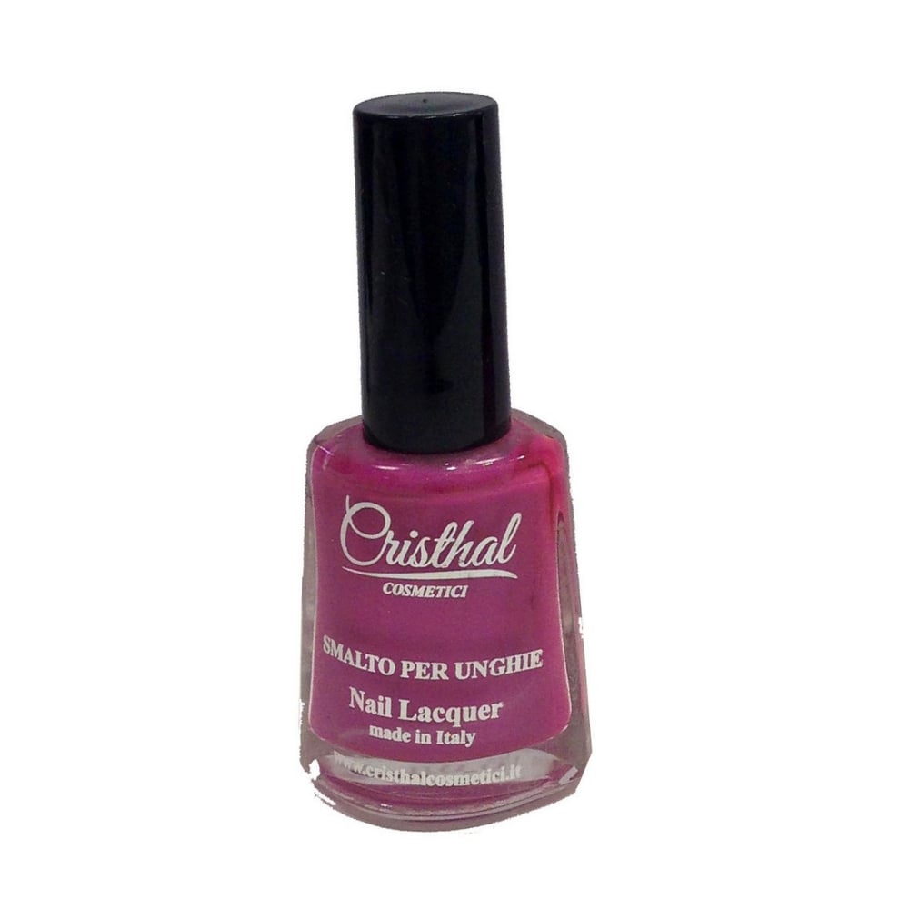 Smalto CRISTHAL N. 206 rosa scuro metallizzato 10 ml