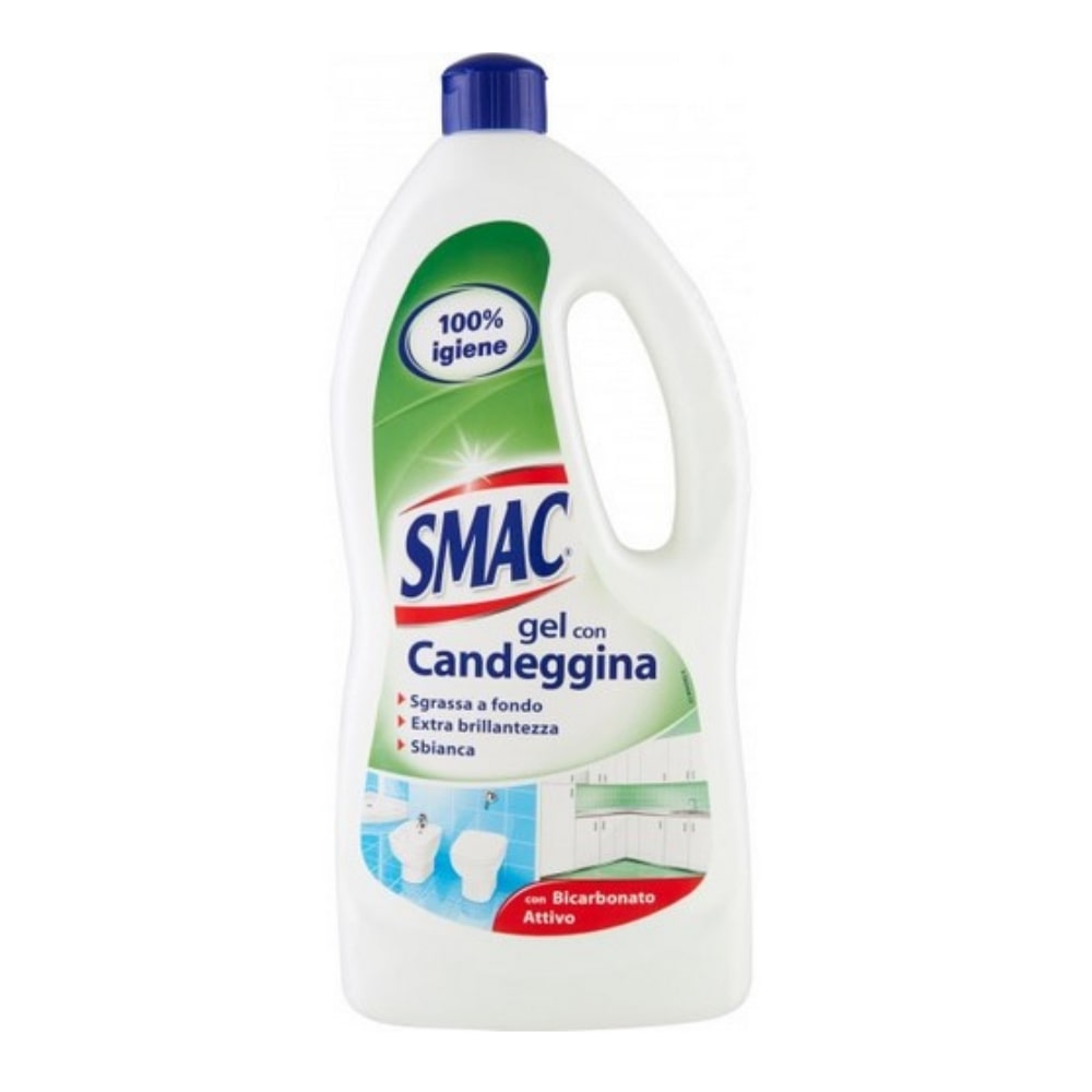 Detersivo gel bagno con candeggina SMAC 850 ml