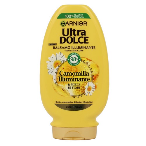 Balsamo ULTRA DOLCE Camomilla illuminante e Miele di fiori 200 ml