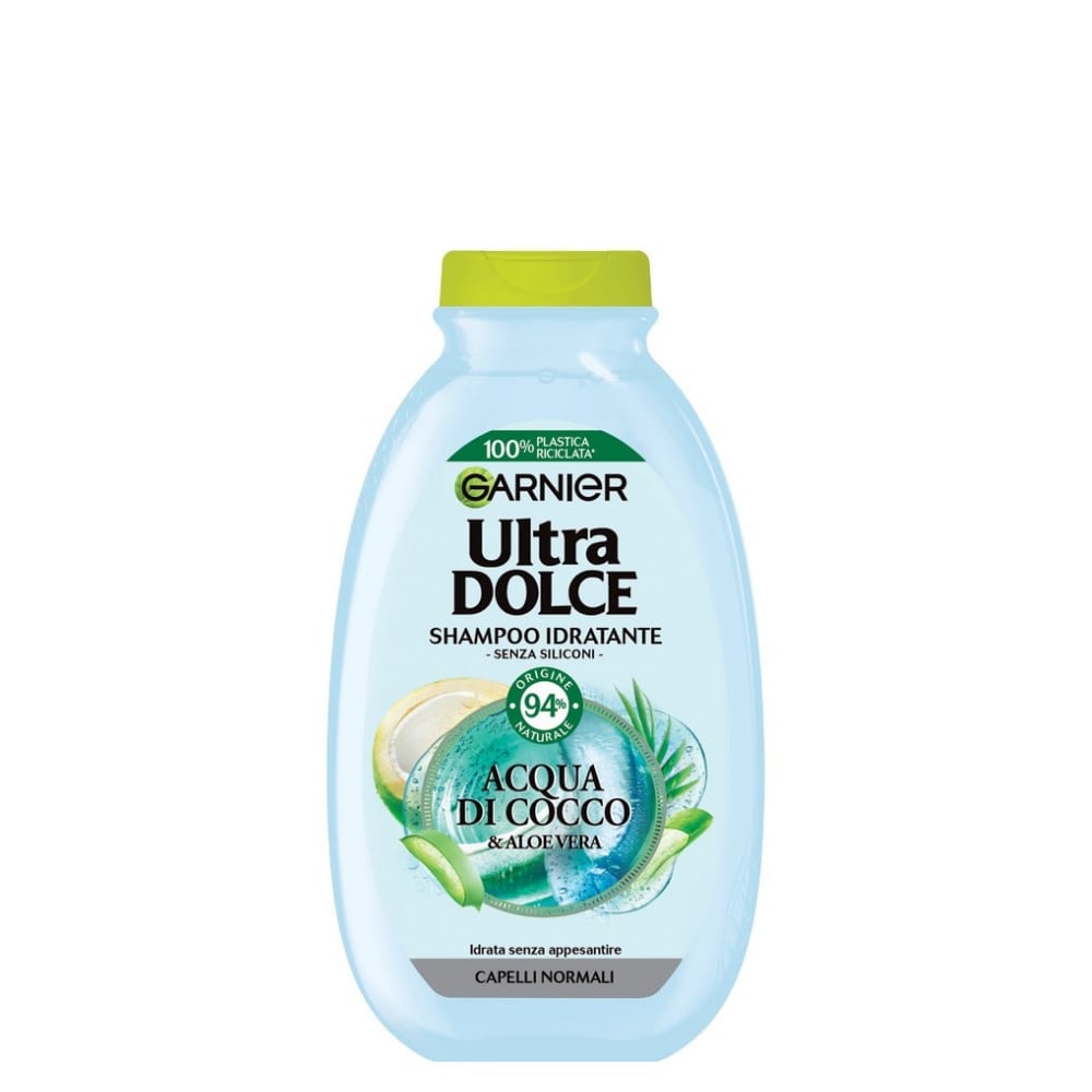 Shampoo ULTRA DOLCE Acqua di Cocco e Aloe Vera 250 ml