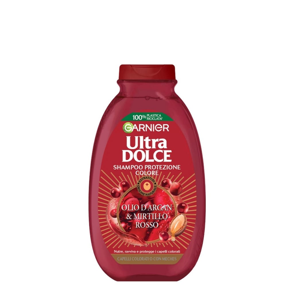 Shampoo ULTRA DOLCE Olio d'Argan e Mirtillo Rosso 250 ml