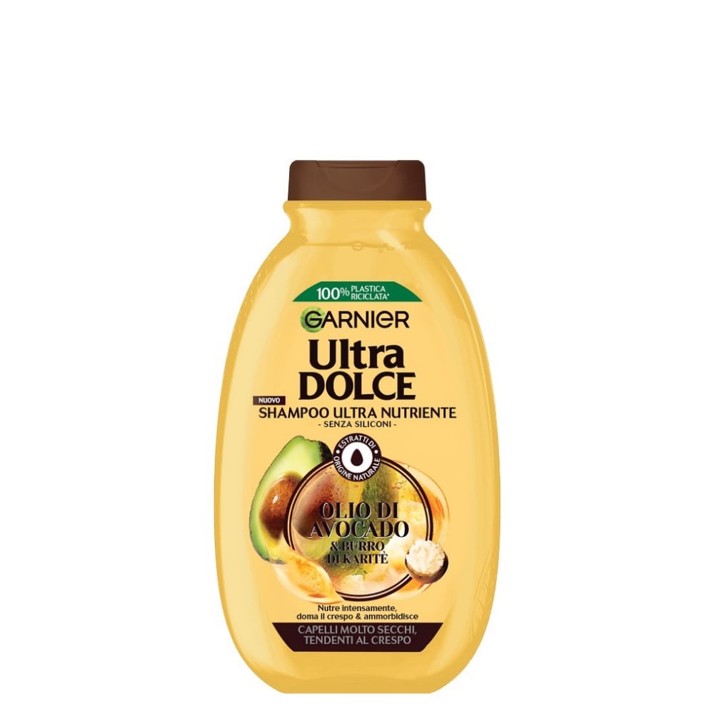 Shampoo ULTRA DOLCE olio di Avocado e burro di Karitè 250 ml